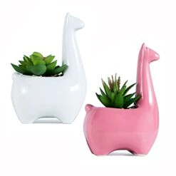 Tenforie Artificial Plant Pots, Ceramic Potted Artificial Succulent Decoration Alpaca Fake Plant Home Decor Tabletop Office Desk Outdoor Decoration - A 8 Tenforie Artificial Plant Pots, Ceramic Potted Artificial Succulent Decoration Alpaca Fake Plant Home Decor Tabletop Office Desk Outdoor Decoration - A -Green Leaf Store 3197hgDteTS