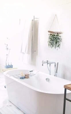 LokoVynes Artificial Eucalyptus Wall Decor - Wall Hanging Eucalyptus Greenery Gives Any Room A Natural, Trendy, Modern Feel - Boho Bedroom Decorations, Bathroom Wall Decor, Kitchen Decorations -Green Leaf Store 31EglfrRh2L