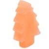 AMOYSTONE Orange Selenite Crystal Christmas Tree Ornaments Nature Crystal Decorative Tree Statue Reiki Home Decor Christmas Stocking Stuffer 5.0" 1PC -Green Leaf Store 31X2gmurxvS