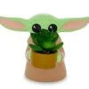 Silver Buffalo Star Wars: The Mandalorian Baby Yoda The Child Grogu 4-Inch Ceramic Mini Planter With Artificial Succulent -Green Leaf Store 31ippMTAlSL