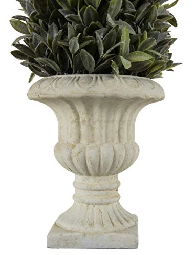 Regency International Flocked Artificial Sage Cone Tabletop Topiary 24" 2 Regency International Flocked Artificial Sage Cone Tabletop Topiary 24" - Image 2