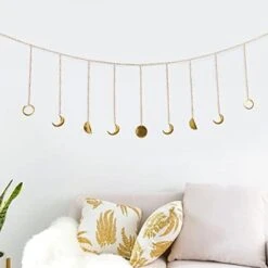 Heemlaxie Macrame Boho Wall Hanging Decor Woven Tapestry Wedding Christmas Backdrop Decoration For Home Apartment Nursery Bedroom Dorm Room (white) -Green Leaf Store 417JHTvCWFL. AC