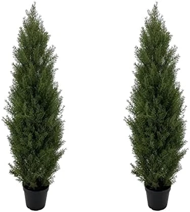 SeelinnS Artificial Cedar Pine Tree Christmas Tree Artificial Topiary Cedar Trees Potted UV Rated Plant For Home Decor Indoors And Outdoors 3FT Fake Plants Tall Artificial Plants Shrubs (2 Pack) 7 SeelinnS Artificial Cedar Pine Tree Christmas Tree Artificial Topiary Cedar Trees Potted UV Rated Plant For Home Decor Indoors And Outdoors 3FT Fake Plants Tall Artificial Plants Shrubs (2 Pack) - Image 7