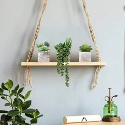 Set Of 3 Small Potted Succulents Plants Arrangement Decoration Assorted Green Fake Succulents Aloe In Rusitc Wooden Pots For Home Living Room Bathroom Table Windowsill Shelf Office Desk Indoor Decor -Green Leaf Store 41A8oPraaKL