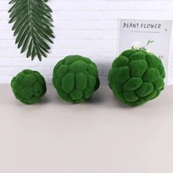 BESPORTBLE Fake Rocks Artificial Plant Moss Ball Topiary Ball Ornament For Garden Topiary Tree Wedding Party Hanging Wall Decoration Green 15CM Greenery Balls 13 BESPORTBLE Fake Rocks Artificial Plant Moss Ball Topiary Ball Ornament For Garden Topiary Tree Wedding Party Hanging Wall Decoration Green 15CM Greenery Balls -Green Leaf Store 41AJ1Hn62ML