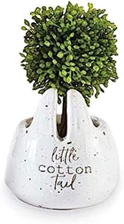 Mud Pie Little Pot Artificial Topiary -Green Leaf Store 41DD4GgsDIL. AC
