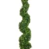One 4 Foot 2 Inch Artificial Boxwood Spiral Topiary Tree Potted Indoor Outdoor UV Rated. Free Returns! -Green Leaf Store 41DE2iJBqFL