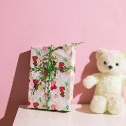 Naidiler 265 Ft Leaf Ribbon, Artificial Vines Leaves String Trim Ribbon Wild Jungle Botanical Greenery For Baby Shower Party Wedding Home Wreaths & DIY Craft -Green Leaf Store 41DxCRhnLJL