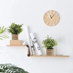 PENGYEE Artificial Plant, 3Pcs Mini Plants Artificial Potted Set Fake Green Grass Faux Plastic Green Rosemary Topiary Shrubs For Home Office Desk, Kitchen Counter Decoration -Green Leaf Store 41FfKoBIc1L