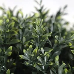 Momoplant （1.8FT- 22Inches ） Artificial Topiaries Trees For Outdoors Set Of 2 Potted Bushes Home Decor Artificial Topiariy Trees For Front Porch -Green Leaf Store 41FvinGNkIL