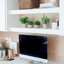 GreenCallow Artificial Plants For Home Decor Indoor. 4 Mini Plants, Rosemary Faux Plant Decor, Eucalyptus Plant, Grass Faux Plants. Small Fake Plants For Shelf Or Desk Plant Artificial Greenery Décor 9 GreenCallow Artificial Plants For Home Decor Indoor. 4 Mini Plants, Rosemary Faux Plant Decor, Eucalyptus Plant, Grass Faux Plants. Small Fake Plants For Shelf Or Desk Plant Artificial Greenery Décor -Green Leaf Store 41P5IIA0FUL