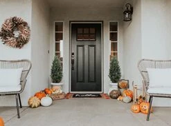 3' Artificial Milan Cypress Outdoor Potted Topiary Tree Set Of 2 Greenery Home Decor -Green Leaf Store 41UiA6srrML