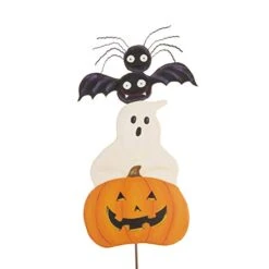 The Round Top Collection - Halloween Icon Topiary - Metal