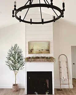 Phimos Artificial Olive Tree Tall Fake Potted Olive Silk Tree With Planter Large Faux Olive Branches And Fruits Artificial Tree For Modern Home Office Living Room Floor Decor Indoor (6.23FT) 11 Phimos Artificial Olive Tree Tall Fake Potted Olive Silk Tree With Planter Large Faux Olive Branches And Fruits Artificial Tree For Modern Home Office Living Room Floor Decor Indoor (6.23FT) -Green Leaf Store 41W4NXVEa8L