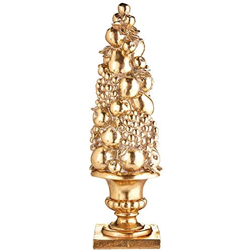 Raz A Classic Christmas 20.25" Fruit And Holly Topiary Tree 1 Raz A Classic Christmas 20.25" Fruit And Holly Topiary Tree