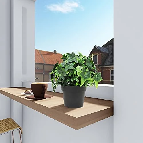 SunnyRoyal Artificial Mini Pant Potted Topiary Fake Buxus Boxwood Plants In Pot For Home/Indoor/Outdoor Décor 1 Pack 6 SunnyRoyal Artificial Mini Pant Potted Topiary Fake Buxus Boxwood Plants In Pot For Home/Indoor/Outdoor Décor 1 Pack - Image 6