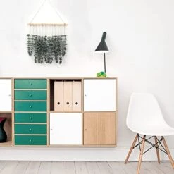 Artificial Eucalyptus Wall Decor | Eucalyptus Vines Wall Hanging Plants With Wooden Stick Decor - Hanging Eucalyptus Fake Vines Greenery For Boho Home Room Wall Decor,Green -Green Leaf Store 41Y5zQe2UXL