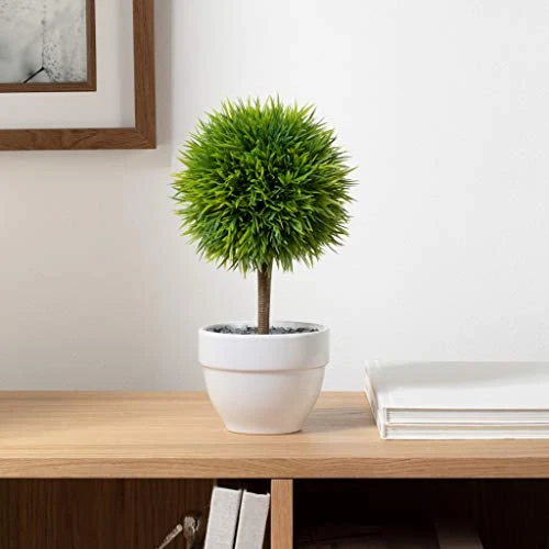 Torre & Tagus 901836 Jardin Topiary Grass Ball, 10-Inch 2 Torre & Tagus 901836 Jardin Topiary Grass Ball, 10-Inch - Image 2