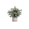 HC STAR Artificial Plants Small Potted Plastic Fake Plants Green Rosemary Faux Greenery Topiary Shrubs Plant For Home Decor Office Desk Bathroom Farmhouse Tabletop Indoor House Decorations -Green Leaf Store 41dL8gh0WPL