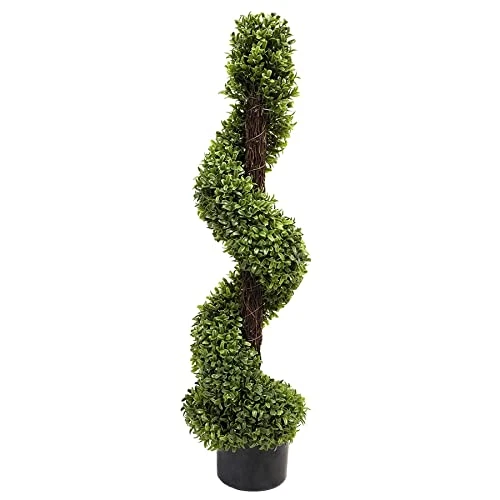 VegasDoggy 2 PCS 19.7 Inch Artificial Boxwood Balls Topiary - 4 Layers Faux Plants Decorative Balls UV Protected For Indoor, Outdoor, Garden, Wedding, Balcony, Backyard And Home Decor 2 VegasDoggy 2 PCS 19.7 Inch Artificial Boxwood Balls Topiary - 4 Layers Faux Plants Decorative Balls UV Protected For Indoor, Outdoor, Garden, Wedding, Balcony, Backyard And Home Decor - Image 2