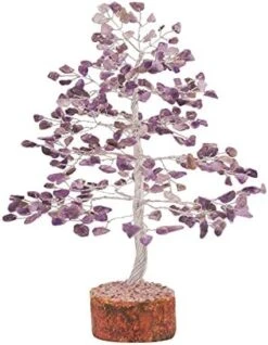 7 Chakra Crystal Tree For Positive Energy - Chakra Tree - Tree Of Life Decor - Stone Bonsai Tree - Premium Meditation Decor - Reiki Tree - Spiritual Gift - Home Decor - Spiritual Decor -Green Leaf Store 41jY9C6LojL. AC