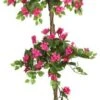 Nearly Natural 5228 Mini Bougainvillea Topiary Beauty, 5-Feet,9" X 9" X 62.5" , Green -Green Leaf Store 41mEi96dRdL