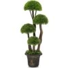 GOFLAME 3 FT Artificial Cypress Topiary Ball Tree, Indoor & Outdoor Fake Boxwood Tree With Rattan Trunk, Cement Filled Pot, Decorative Faux Greenery Plant For Home, Front Porch, Entryway, Office 13 GOFLAME 3 FT Artificial Cypress Topiary Ball Tree, Indoor & Outdoor Fake Boxwood Tree With Rattan Trunk, Cement Filled Pot, Decorative Faux Greenery Plant For Home, Front Porch, Entryway, Office -Green Leaf Store 41q8wNDlKPL