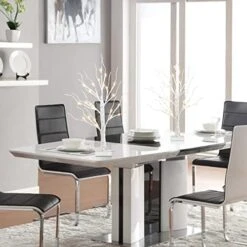 PABIPABI Home Decorations 2 Pack Lighted Birch Tree 24 LED 24'' Money Tree Bonsai Tree Artificial Tree Lights Battery Powered Timer Tabletop Ceterpieces Tree For Home Party Wedding Decor -Green Leaf Store 41qAWsnWhiL