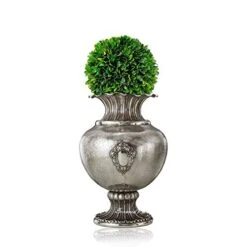 BoxwoodValley Preserved Boxwood Ball Large 8 Inch Boxwood Ball Topiary Vase Fillers For Wedding Party Christmas Balls, Home Hang Ball Decor(Ball, 8") -Green Leaf Store 41qk8iiMVLL