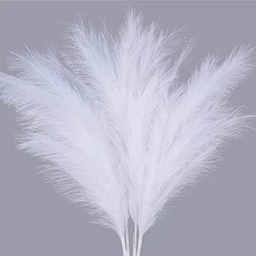 ZIFTY 7-Pcs 38"/3.1FT Faux Pampas Grass Large Tall Fluffy Artificial Fake Flower Boho Decor Bulrush Reed Grass For Vase Filler Farmhouse Home Wedding Decor (Black) 10 ZIFTY 7-Pcs 38"/3.1FT Faux Pampas Grass Large Tall Fluffy Artificial Fake Flower Boho Decor Bulrush Reed Grass For Vase Filler Farmhouse Home Wedding Decor (Black) - Image 10