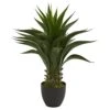 Nearly Natural 28” Agave Artificial Plant, Green 8 Nearly Natural 28” Agave Artificial Plant, Green -Green Leaf Store 41yq1HkyHhL