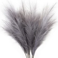 ZIFTY 7-Pcs 38"/3.1FT Faux Pampas Grass Large Tall Fluffy Artificial Fake Flower Boho Decor Bulrush Reed Grass For Vase Filler Farmhouse Home Wedding Decor (Black) 22 ZIFTY 7-Pcs 38"/3.1FT Faux Pampas Grass Large Tall Fluffy Artificial Fake Flower Boho Decor Bulrush Reed Grass For Vase Filler Farmhouse Home Wedding Decor (Black) -Green Leaf Store 51 uggkNFL. AC