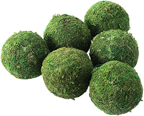 10Pack Decorative Faux Dried Moss Balls And 8Pack Wicker Rattan Balls- Artificial Green Plant Mossy Wicker Rattan Cord Balls Set For Summer Vase Dough Bowl Filler Home Garden Party Wedding Display 5 10Pack Decorative Faux Dried Moss Balls And 8Pack Wicker Rattan Balls- Artificial Green Plant Mossy Wicker Rattan Cord Balls Set For Summer Vase Dough Bowl Filler Home Garden Party Wedding Display - Image 5