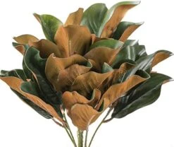 Factory Direct Craft Artificial Magnolia Leaf Bush Realistic Faux Magnolia Leaves For Natural Look Greenery In Floral Designs, Wedding Decor, Home Decor, And Holiday Decorating -Green Leaf Store 510GgKqf7CL. AC