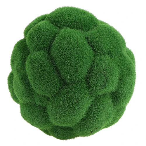 BESPORTBLE Fake Rocks Artificial Plant Moss Ball Topiary Ball Ornament For Garden Topiary Tree Wedding Party Hanging Wall Decoration Green 15CM Greenery Balls 2 BESPORTBLE Fake Rocks Artificial Plant Moss Ball Topiary Ball Ornament For Garden Topiary Tree Wedding Party Hanging Wall Decoration Green 15CM Greenery Balls - Image 2