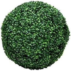 15 Inch Artificial Boxwood Balls Topiary, Faux Plants Boxwood Decorative Balls For Backyard, Balcony,Garden, Wedding And Home Décor (2 Pack) -Green Leaf Store 511xEGJGYoL. AC