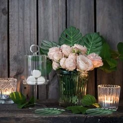 Auihiay 48 Pieces 4 Kinds Palm Leaves Tropical Leaves With Jungle Leaf Monstera Leaves Safari Leaf For Hawaiian Luau Party Jungle Beach Table Leave Decorations 9 Auihiay 48 Pieces 4 Kinds Palm Leaves Tropical Leaves With Jungle Leaf Monstera Leaves Safari Leaf For Hawaiian Luau Party Jungle Beach Table Leave Decorations -Green Leaf Store 512hRrVn4hL