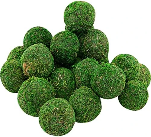 10Pack Decorative Faux Dried Moss Balls And 8Pack Wicker Rattan Balls- Artificial Green Plant Mossy Wicker Rattan Cord Balls Set For Summer Vase Dough Bowl Filler Home Garden Party Wedding Display 7 10Pack Decorative Faux Dried Moss Balls And 8Pack Wicker Rattan Balls- Artificial Green Plant Mossy Wicker Rattan Cord Balls Set For Summer Vase Dough Bowl Filler Home Garden Party Wedding Display - Image 7