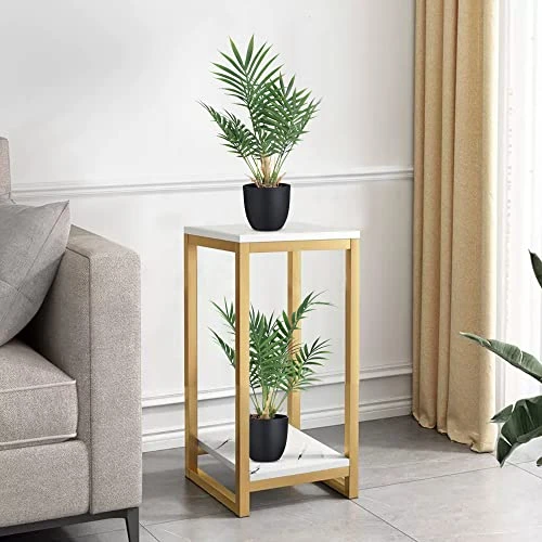 WOODWORD 2 Pack Fake Plant With Pot 16" Desk Plant Artificial Potted Faux Plants For Office Desk Shelf Home Farmhouse Decor (Bamboo Leaf) 5 WOODWORD 2 Pack Fake Plant With Pot 16" Desk Plant Artificial Potted Faux Plants For Office Desk Shelf Home Farmhouse Decor (Bamboo Leaf) - Image 5