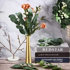 WILLBOND 30 Pieces Artificial Eucalyptus Leaf Stem Long Eucalyptus Artificial Greenery Leaves For Wedding, Holiday, Garden, Home, Office, Greens Decor -Green Leaf Store 514nRdK1TmL