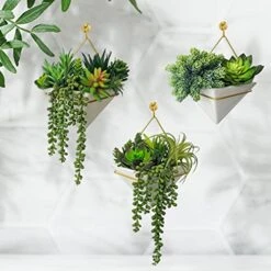Winlyn 15 Pcs Artificial Succulents Unpotted Bulk Small Faux Succulent Plants Hanging Succulents Hops Aloe For Succulent Garden Wreath Floral Arrangement Indoor Outdoor Green Decor -Green Leaf Store 514oU5zZ4SL