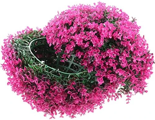 FOMIYES Artificial Topiary Boxwood Topiary Balls Decorative Plant Greenery For Wedding Party Home Balcony Garden Decoration Rosy 8 FOMIYES Artificial Topiary Boxwood Topiary Balls Decorative Plant Greenery For Wedding Party Home Balcony Garden Decoration Rosy - Image 8