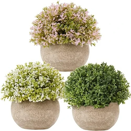 Briful Small Fake Plants Faux Potted Plant Mini Artificial Plants For For Home Table Office Room Desk Bathroom Shelf Kitchen Farmhouse Mantel Decoration 15 Briful Small Fake Plants Faux Potted Plant Mini Artificial Plants For For Home Table Office Room Desk Bathroom Shelf Kitchen Farmhouse Mantel Decoration - Image 15