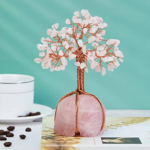 Money Tree Crystal Rose Quartz Pink Healing Tree Quartz Tree Natural Rose Quartz Of Life Ornament Reiki Crystals Feng Shui Luck Figurine For Office Home Table Decoration Wealth And Health 2 Money Tree Crystal Rose Quartz Pink Healing Tree Quartz Tree Natural Rose Quartz Of Life Ornament Reiki Crystals Feng Shui Luck Figurine For Office Home Table Decoration Wealth And Health - Image 2