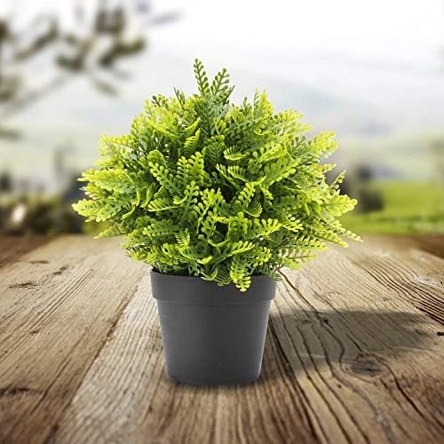 FLORALEAF Artificial Plants Small Fake Plant Green Topiaries Potted Décor Plastic Flowers Plant For Home Office Farmhouse Bathroom Tabletop Indoor Décor Ivy Flower, 19 Packs 10 FLORALEAF Artificial Plants Small Fake Plant Green Topiaries Potted Décor Plastic Flowers Plant For Home Office Farmhouse Bathroom Tabletop Indoor Décor Ivy Flower, 19 Packs - Image 10