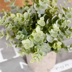 HC STAR Artificial Plant Potted Mini Fake Plant Decorative Lifelike Flower Green Plants 7 HC STAR Artificial Plant Potted Mini Fake Plant Decorative Lifelike Flower Green Plants -Green Leaf Store 518kXnmvOVL