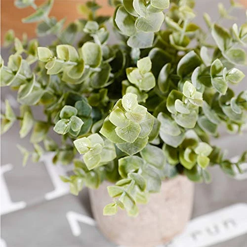 HC STAR Artificial Plant Potted Mini Fake Plant Decorative Lifelike Flower Green Plants 3 HC STAR Artificial Plant Potted Mini Fake Plant Decorative Lifelike Flower Green Plants - Image 3