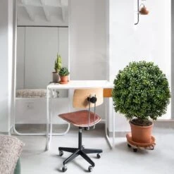 24''T Artificial Trees For Outdoors Set Of 2, Outdoor Artificial Boxwood Ball Topiary Bushes Potted Plants,Home Decor Artificial Topiariy Trees For Front Porch -Green Leaf Store 519217KDTDL