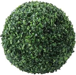 Ochine Topiary Ball Artificial Outdoor Boxwood Decorative Balls Artificial Plant Faux Topiary Ball Hanging Green Plants Garden Tree Wedding Party Decor Front Porch Topiary Indoor Outdoor Home 16 Ochine Topiary Ball Artificial Outdoor Boxwood Decorative Balls Artificial Plant Faux Topiary Ball Hanging Green Plants Garden Tree Wedding Party Decor Front Porch Topiary Indoor Outdoor Home -Green Leaf Store 519BCWX598S. AC 2