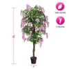 SAFEPLUS 6ft Ficus Artificial Trees For Indoor Or Outdoor -Green Leaf Store 51BXlytYEqL
